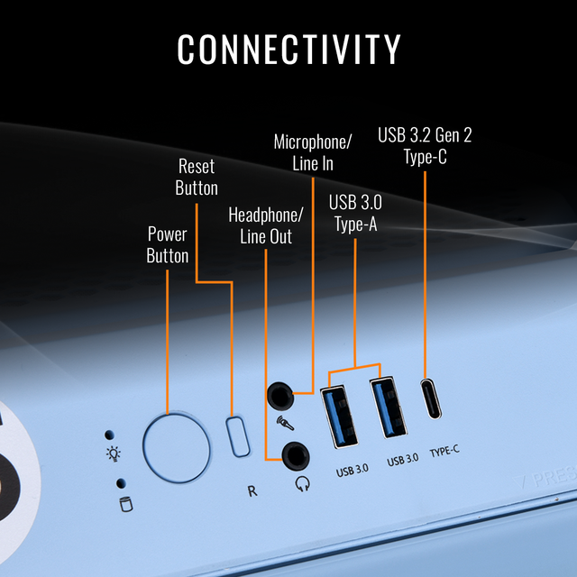 Thermaltake LCGS Reactor 7870H Gaming Desktop (AMD Ryzen 7 7800X3D 32GB 6000MT/s DDR5 RGB Memory NVIDIA GeForce RTX 5070 2TB NVMe M.2 WiFi Windows 11) T3HB-B850-570-LCS