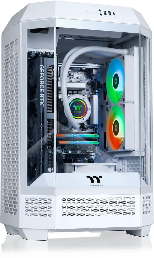 Thermaltake LCGS Reactor i1470S Gaming Desktop (Intel Core i7-14700KF 32GB 6000MT/s DDR5 RGB Memory NVIDIA GeForce RTX 5070 2TB NVMe M.2 WiFi Windows 11) T3WT-B760-570-LCS