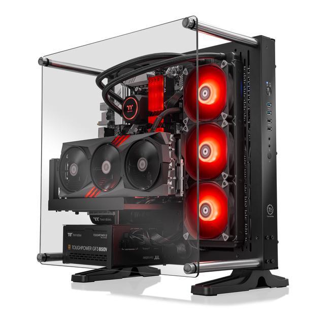 Thermaltake LCGS Shadow 480 R4 Gaming Desktop (AMD Ryzen 7 5800X3D 32GB DDR4 3600Mhz NVIDIA GeForce RTX 4080 3TB NVMe M.2 Wifi) P3SH-B55R-480-LCS