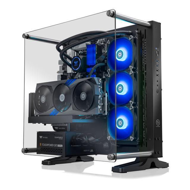 Thermaltake LCGS Shadow 480 R4 Gaming Desktop (AMD Ryzen 7 5800X3D 32GB DDR4 3600Mhz NVIDIA GeForce RTX 4080 3TB NVMe M.2 Wifi) P3SH-B55R-480-LCS