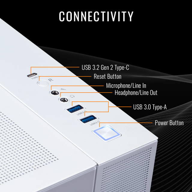 Thermaltake LCGS View 7897XS-380 Gaming Desktop (AMD Ryzen 7 7800X3D ToughRam 32GB DDR5 6000MT/s RGB Memory AMD Radeon RX 9070 XT 1TB NVMe M.2 WiFi Windows 11) V38S-B650-97X-LCS