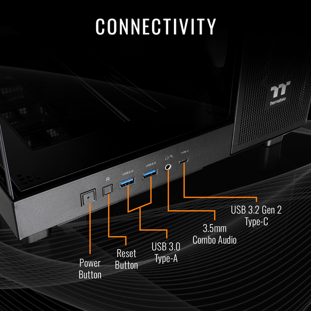 Thermaltake LCGS View 9080-380XL Gaming Desktop (AMD Ryzen 9 9900X3D ToughRam 32GB DDR5 6000MT/s RGB Memory NVIDIA GeForce RTX 5080 2TB NVMe M.2 Wifi Windows 11) VXLB-X870-580-LCS