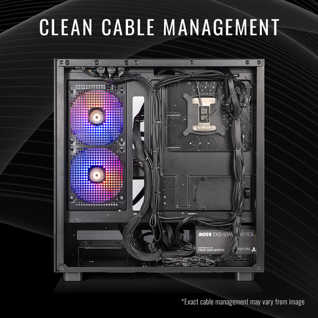 Thermaltake LCGS View 9870T-270 Gaming Desktop (AMD Ryzen 7 9800X3D ToughRam 32GB DDR5 6400MT/s RGB Memory NVIDIA GeForce RTX 5070 Ti 2TB NVMe M.2 Wifi Windows 11) V27B-B850-57T-LCS