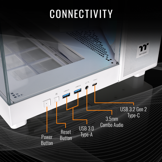 Thermaltake LCGS View 9890S-380XL Gaming Desktop (AMD Ryzen 7 9800X3D 32GB 6000MT/s DDR5 RGB Memory NVIDIA GeForce RTX 5090 2TB NVMe M.2 WiFi Windows 11) VXLS-X870-590-LCS