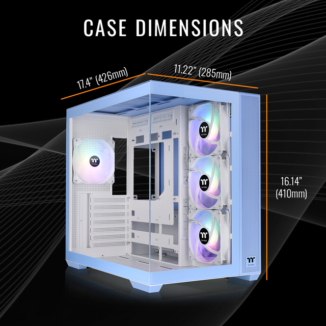 Thermaltake LCGS View I1470TH-380 Gaming Desktop (Intel Core I9-14900KF ToughRam 32GB DDR5 6400MT/s RGB Memory NVIDIA GeForce RTX 5070 Ti 2TB NVMe M.2 Wifi Windows 11) V38H-Z790-57T-LCS