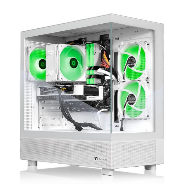 Thermaltake LCGS Vista 460TS Gaming Desktop (AMD Ryzen 7 5800X3D ToughRam 16GB DDR4 3600Mhz RGB Memory NVIDIA GeForce RTX 4060 Ti 1TB NVMe M.2 Wifi) V27S-B550-46T-LCS