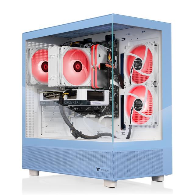 Thermaltake LCGS Vista I460TH Gaming Desktop (Intel Core I7-14700F ToughRam 32GB DDR5 5600MT/s RGB Memory NVIDIA GeForce RTX 5060 Ti 8G 1TB NVMe M.2 Wifi Windows 11) V27H-B760-46T-LCS