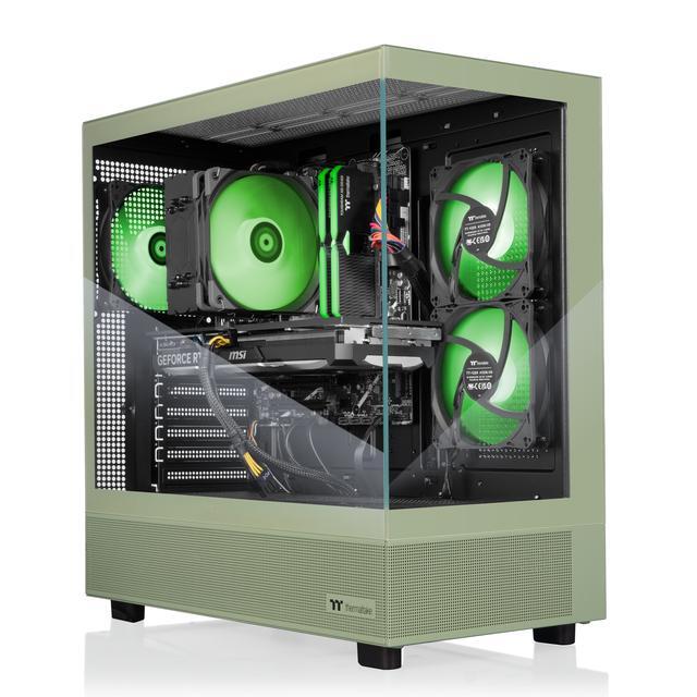 Thermaltake LCGS Vista I460TM Gaming Desktop (Intel Core I7-14700F ToughRam 32GB DDR5 5600MT/s RGB Memory NVIDIA GeForce RTX 5060 Ti 8G 1TB NVMe M.2 Wifi Windows 11) V27M-B760-46T-LCS