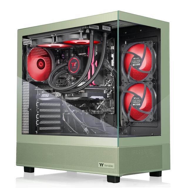 Thermaltake LCGS Vista I470M Gaming Desktop (Intel Core I7-14700F ToughRam 32GB DDR5 5600MT/s RGB Memory NVIDIA GeForce RTX 5070 1TB NVMe M.2 Wifi Windows 11) V27M-B760-470-LCS