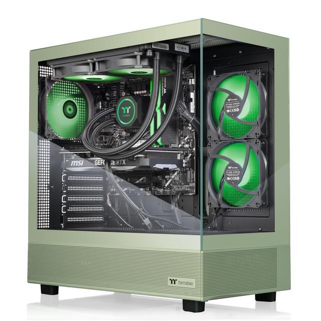 Thermaltake LCGS Vista I470M Gaming Desktop (Intel Core I7-14700F ToughRam 32GB DDR5 5600MT/s RGB Memory NVIDIA GeForce RTX 5070 1TB NVMe M.2 Wifi Windows 11) V27M-B760-470-LCS