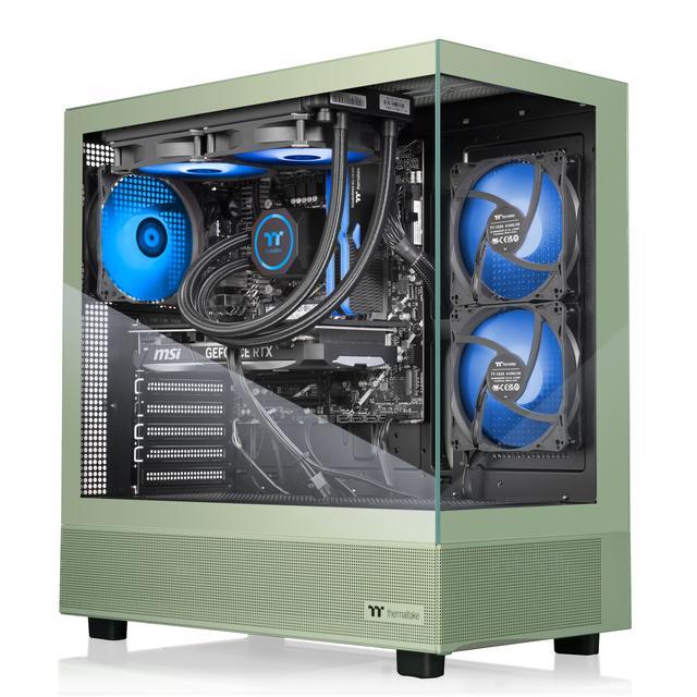 Thermaltake LCGS Vista I470M Gaming Desktop (Intel Core I7-14700F ToughRam 32GB DDR5 5600MT/s RGB Memory NVIDIA GeForce RTX 5070 1TB NVMe M.2 Wifi Windows 11) V27M-B760-470-LCS