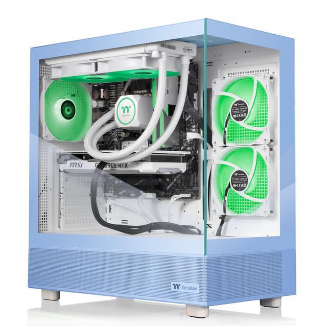 Thermaltake LCGS Vista I470SH Gaming Desktop (Intel Core I7-14700F ToughRam 32GB DDR5 5600MT/s RGB Memory NVIDIA GeForce RTX 5070 1TB NVMe M.2 Wifi Windows 11) V27H-B760-47S-LCS