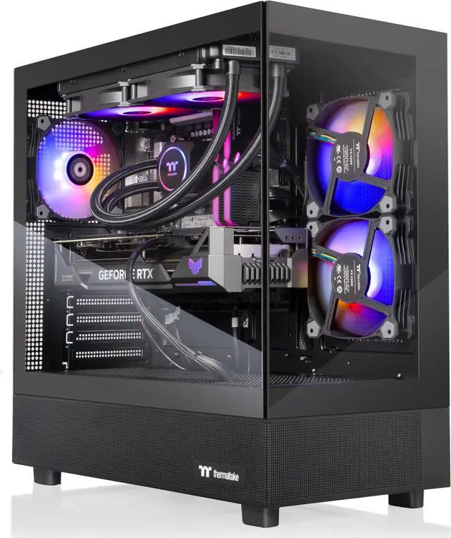 Thermaltake LCGS Vista i47T SF Gaming Desktop (Intel Core i7-14700F ToughRam 32GB DDR5 5600MT/s RGB Memory NVIDIA GeForce RTX 4070 Ti Super 1TB NVMe M.2 Wifi Windows 11) V27B-B760-TSF-LCS
