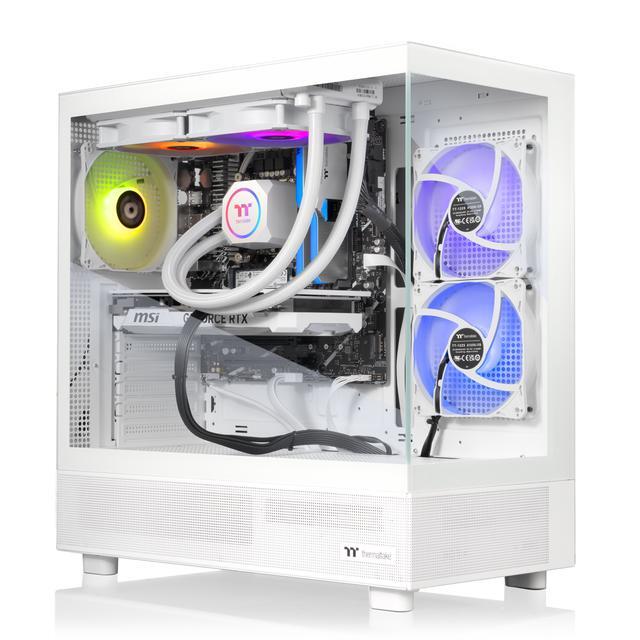 Thermaltake LCGS Vista I47TS Gaming Desktop (Intel Core I7-14700KF ToughRam 32GB DDR5 5600MT/s RGB Memory NVIDIA GeForce RTX 4070 Ti Super 2TB NVMe M.2 Wifi Windows 11) V27S-B760-7TS-LCS