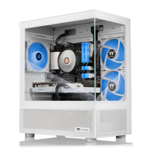 Thermaltake LCGS Vista R66 Gaming Desktop (AMD Ryzen 5 5600 ToughRam 16GB DDR4 3600Mhz RGB Memory AMD Radeon RX 6600 1TB NVMe M.2 Wifi) V17S-B550-R66-LCS