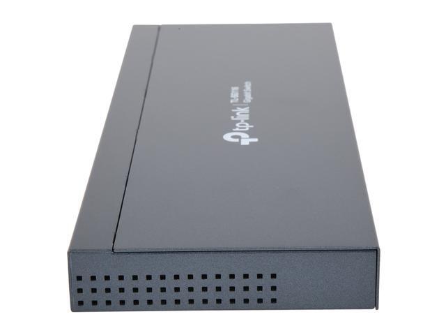 TP-Link 16 Port Gigabit Ethernet Network Switch Desktop/ Wall-Mount Fanless Sturdy Metal W/ Shielded Ports Traffic Optimization Unmanaged Limited Lifetime Protection (TL-SG116)