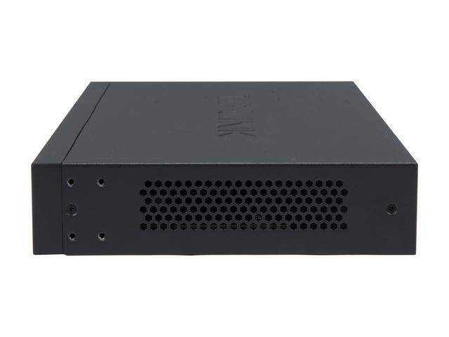 TP-Link 16 Port Gigabit Switch Easy Smart Managed Plug & Play Lifetime Protection Desktop/Rackmount Sturdy Metal W/ Shielded Ports Support QoS Vlan IGMP & Link Aggregation (TL-SG1016DE)