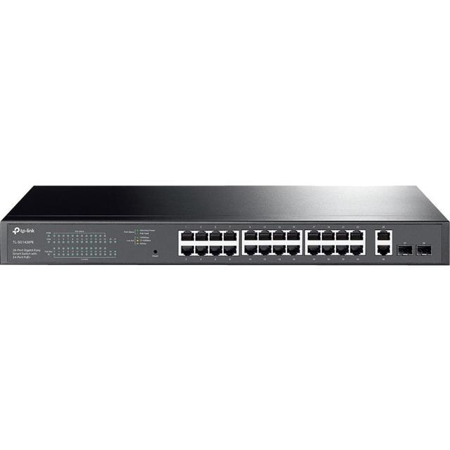 TP-Link 28-Port Gigabit Easy Smart Switch With 24-Port PoE+