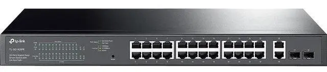 TP-Link 28-Port Gigabit Easy Smart Switch with 24-Port PoE+