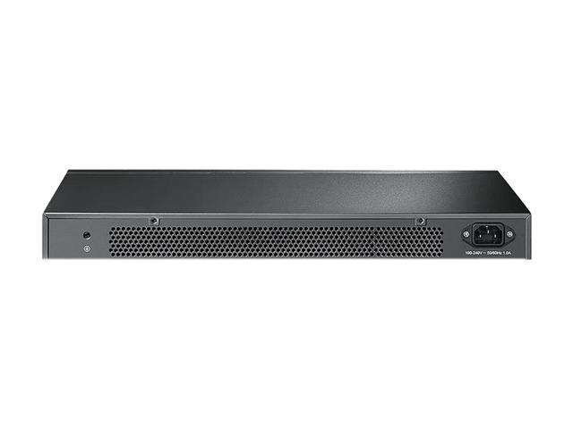 TP-Link 48 Port Gigabit Ethernet Switch Plug And Play Sturdy Metal W/ Shielded Ports Rackmount Fanless Lifetime Protection Traffic Optimization Unmanaged (TL-SG1048)