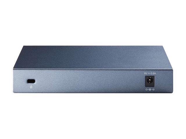 TP-Link 5 Port Gigabit Ethernet Network Switch - Ethernet Splitter Plug & Play Fanless Sturdy Metal W/ Shielded Ports Traffic Optimization Unmanaged Limited Lifetime Protection(TL-SG105)