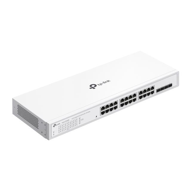 TP-Link Festa FS328G 28 Port Gigabit Smart Managed Network Switch - 24 RJ45 Ports & 4 SFP Slots Free Cloud Access Static Routing Vlan IGMP Snooping Rack-mountable Fanless Does Not Work W/ Omada