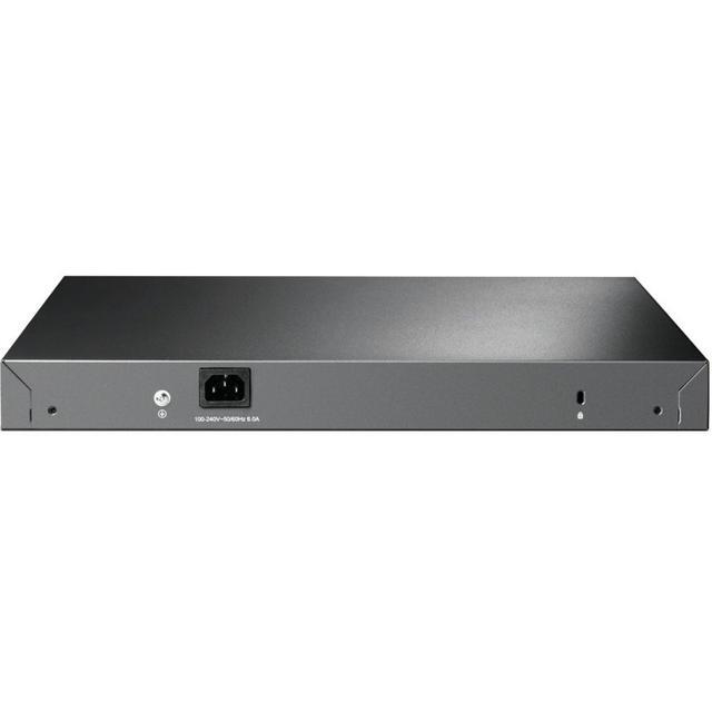 TP-Link JetStream 28-Port Gigabit L2 Managed Switch With 24-Port PoE+ - 24 Ports - Manageable - 2 Layer Supported - Modular - 4 SFP Slots - 463.80 W Power Consumption - 384 W PoE Budget - Optical Fibe