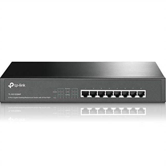 TP-Link TL-SG1008MP - Switch - 8 Ports - Unmanaged - Rack-mountabl (TL-SG1008MP)