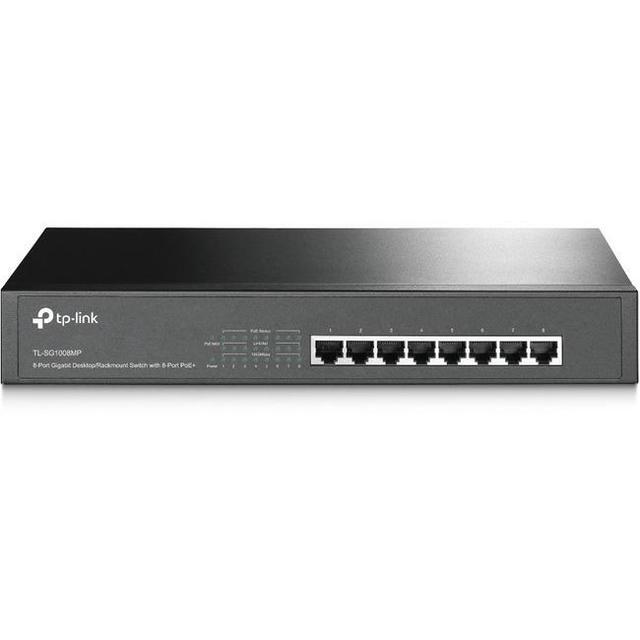 TP-Link TL-SG1008MP - Switch - 8 Ports - Unmanaged - Rack-mountabl (TL-SG1008MP)