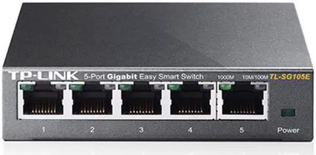 Tp-Link TL-SG105E 5-Port Gigabit Easy Smart Switch
