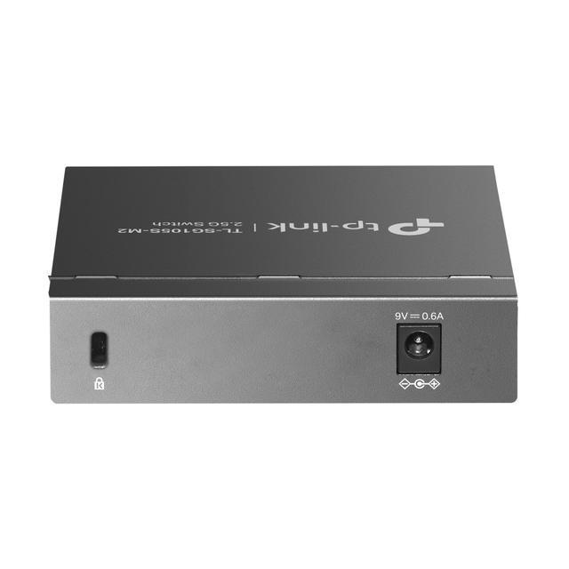 TP-Link TL-SG105S-M2 5-Port Multi-Gigabit 2.5G Ethernet Switch Unmanaged Network Switch Ethernet Splitter Plug & Play Desktop/Wall Mount Silent Operation