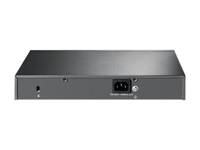 TP-Link TL-SG2210MP Jetstream 10 Port Gigabit Smart Managed PoE Switch 8 PoE+ Ports 150W 2 SFP Slots Omada SDN Integrated PoE Recovery IPv6 Static Routing Limited Lifetime Protection