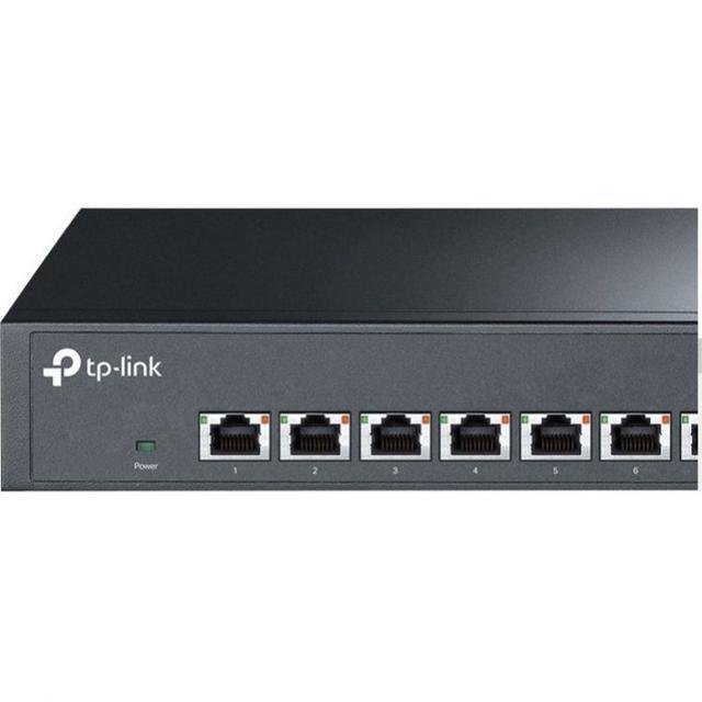 TP-Link TL-SX1008 8 Port 10G/Multi-Gig Unmanaged Ethernet Switch Desktop/Rackmount Plug & Play Sturdy Metal Casing Limited Lifetime Protection Speed Auto-Negotiation
