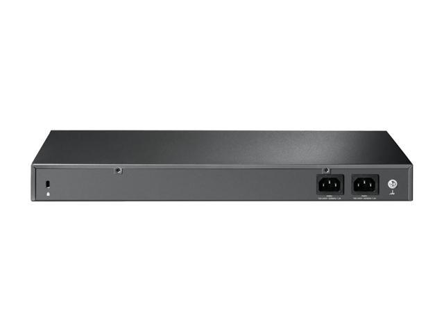 TP-Link TL-SX3016F 16 Port 10G SFP+ Enterprise Level Switch L2+ Smart Managed Omada SDN Integrated IPv6 Static Routing L2/L3/L4 QoS IGMP & LAG Limited Lifetime Protection