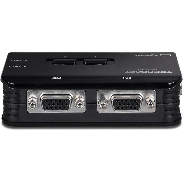 TRENDnet 2-Port USB KVM Switch Kit With Audio TK-209K (v2.0R)