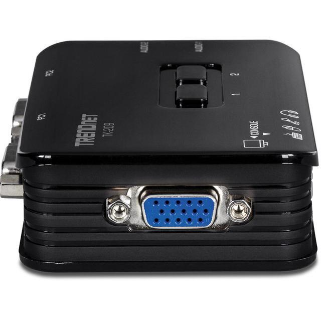 TRENDnet 2-Port USB KVM Switch Kit With Audio TK-209K (v2.0R)