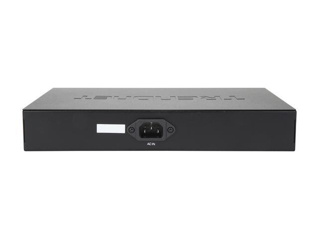 TRENDnet 20-Port Gigabit Web Smart Switch; 16 X Gigabit Ports; 4 X Shared Gigabit Ports (RJ-45/SFP); VLAN; QoS; LACP; IPv6 Support; 40 Gbps Switching Capacity; Lifetime Protection; TEG-204WS