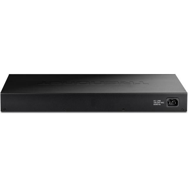 TRENDnet 28-Port Layer 2 Managed SFP Switch With 10G SFP+ Ports TL2-F70284