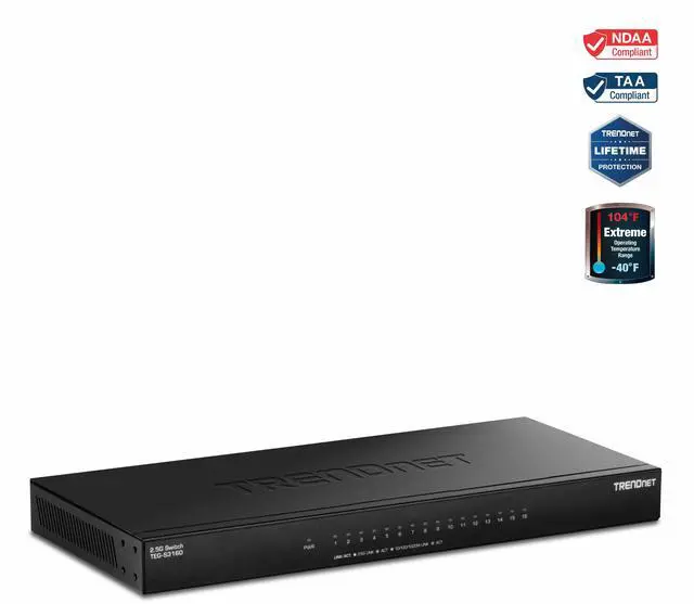 TRENDnet 28-Port Layer 2 Managed SFP Switch with 10G SFP+ Ports TL2-F70284
