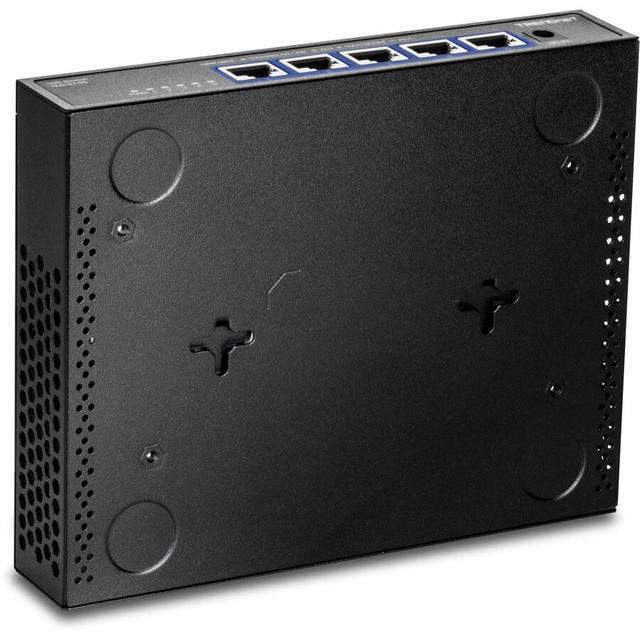 TRENDnet 5-Port 10G Switch TEG-S750 5 X 10G RJ-45 Ports 100Gbps Switching Capacity Supports 2.5G And 5G-Base-T Connections Ethernet Splitter NDAA & TAA Compliant Lifetime Protection Black