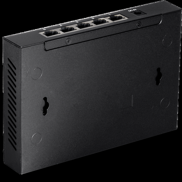 TRENDnet 5-Port Unmanaged 2.5G Gaming Switch TEG-S350 5 X 2.5GBase-T Ports 25Gbps Switching Capacity Ethernet Splitter NDAA & TAA Compliant Fanless Wall Mountable Lifetime Protection Black