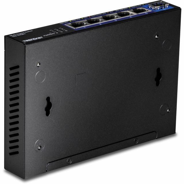TRENDnet 6-Port 2.5G Unmanaged Switch With 10G SFP+ Port 5 Ports - 2.5 Gigabit Ethernet 10 Gigabit Ethernet - 2.5GBase-T 10GBase-X - 2 Layer Supported - Modular - 9.50 W Power Consumption - Twisted