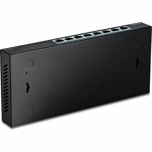 TRENDnet 8-Port 2.5G PoE++ Switch TPE-BG380 8 X 2.5GB PoE++ Ports 230W Poe Power Budget 40Gbps Switching Capacity NDAA + TAA Compliant Lifetime TRENDnet Protection