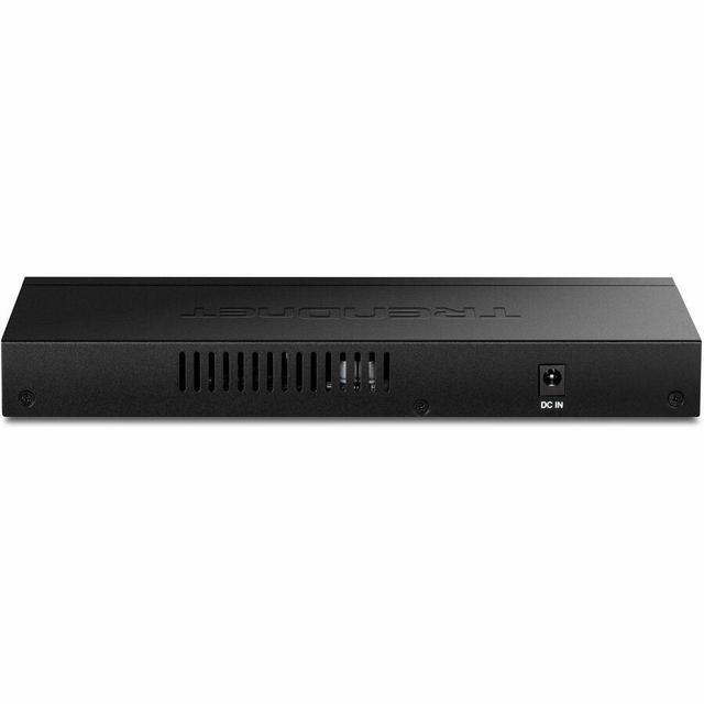 TRENDnet 9-Port Unmanaged 2.5G Switch With 10G SFP+ Port TEG-S5091 8 X 2.5GBASE-T Ports 60Gbps Wall Mountable Ethernet Splitter NDAA & TAA Compliant Lifetime Protection Black