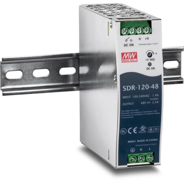 TRENDnet TI-S12048 DIN Rail 48V 120W Power Supply For TI-PG541