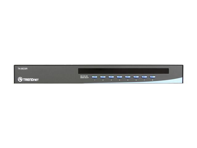 TRENDnet TK-803R 8-Port USB+PS/2 Rack Mount KVM Switch