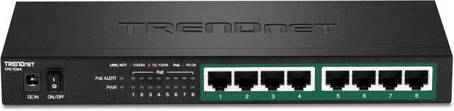 TRENDnet TPE-TG84 8-Port Gigabit PoE+ Switch