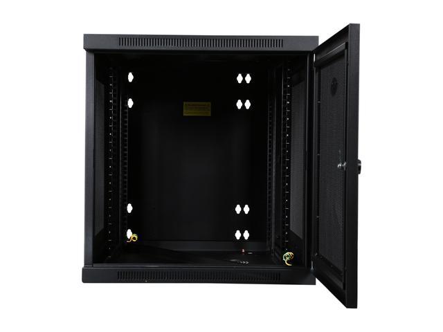 Tripp Lite 12U Wall-Mount Rack Enclosure Cabinet Hinged Back Server-Depth (SRW12US33)