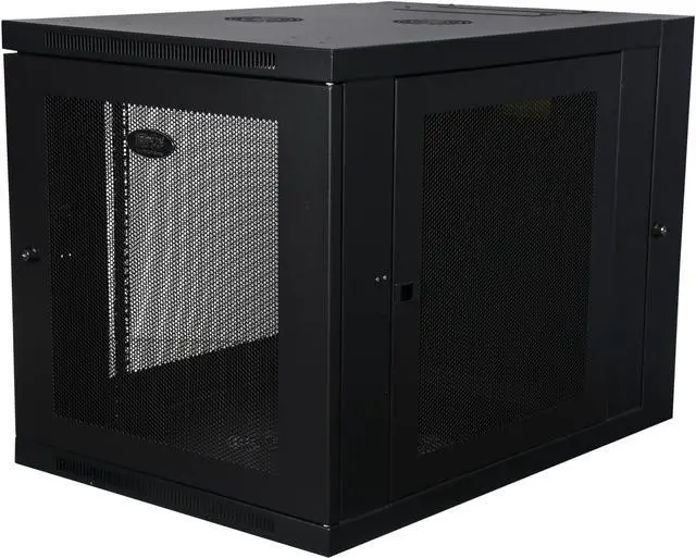 Tripp Lite 12U Wall-Mount Rack Enclosure Cabinet Hinged Back Server-Depth (SRW12US33)