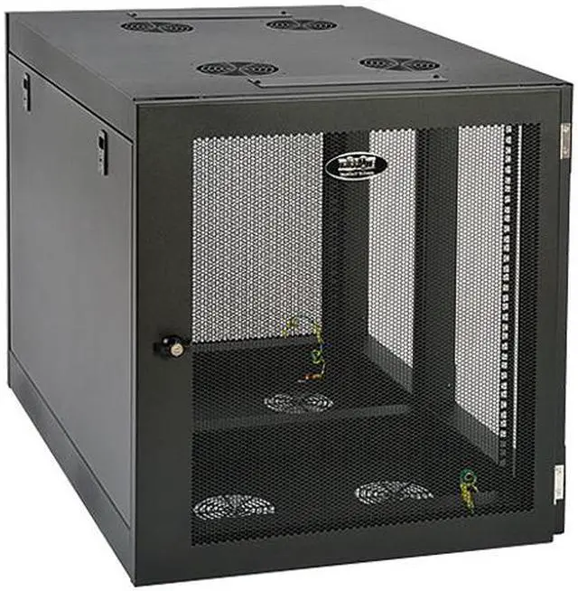 Tripp Lite 12U Wall-Mount Rack Enclosure Cabinet Heavy-Duty Side-Mount Server-Depth (SRW12UHD)